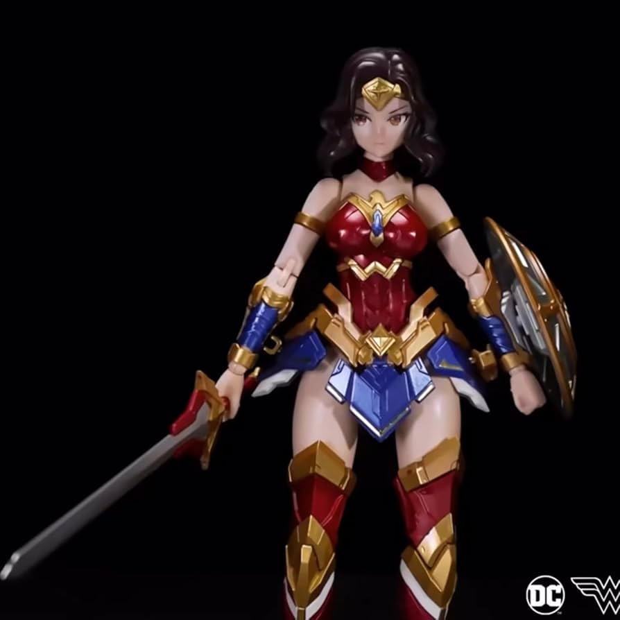 DC ワンダーウーマン プラモデル　ゴールド翼付きセット　新品即購入OK‼️ DC ワンダーウーマン プラモデル ゴールド翼付きセット 新品即